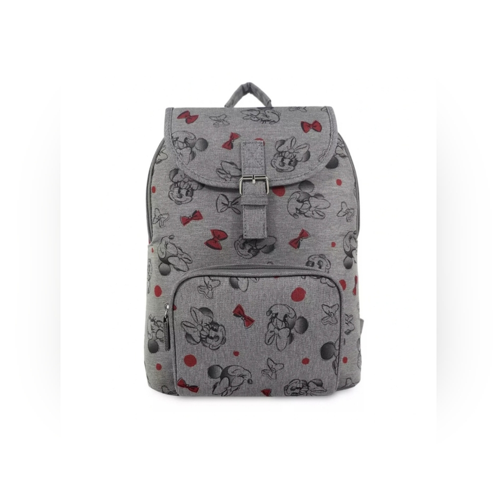 Disney Parks MINNIE MOUSE Dots & Bows Youth Backpack - NWT